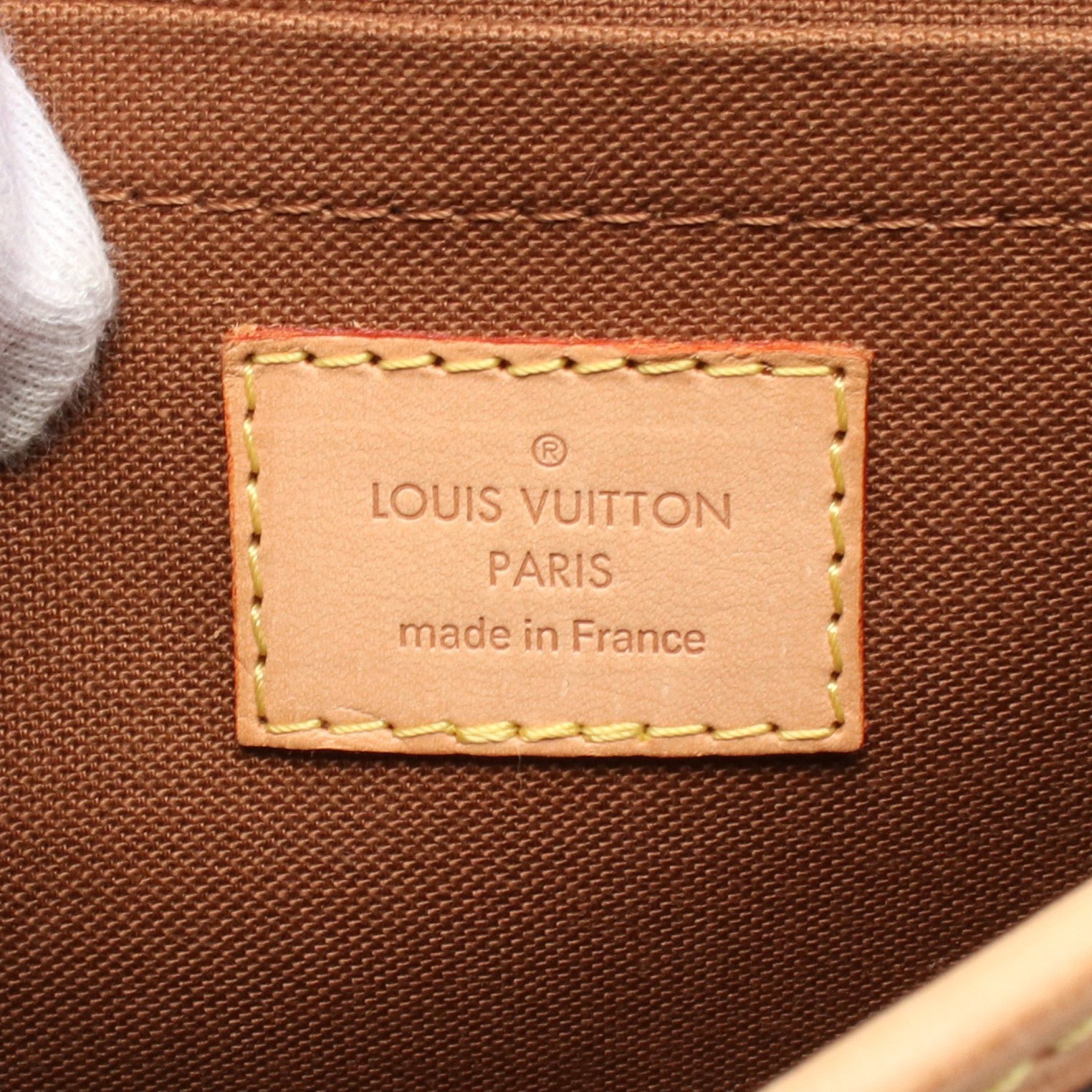 Louis Vuitton Louis Vuitton Sologne Monogram Shoulder Bag Leather Brown Size ONE SIZE - 4 Thumbnail
