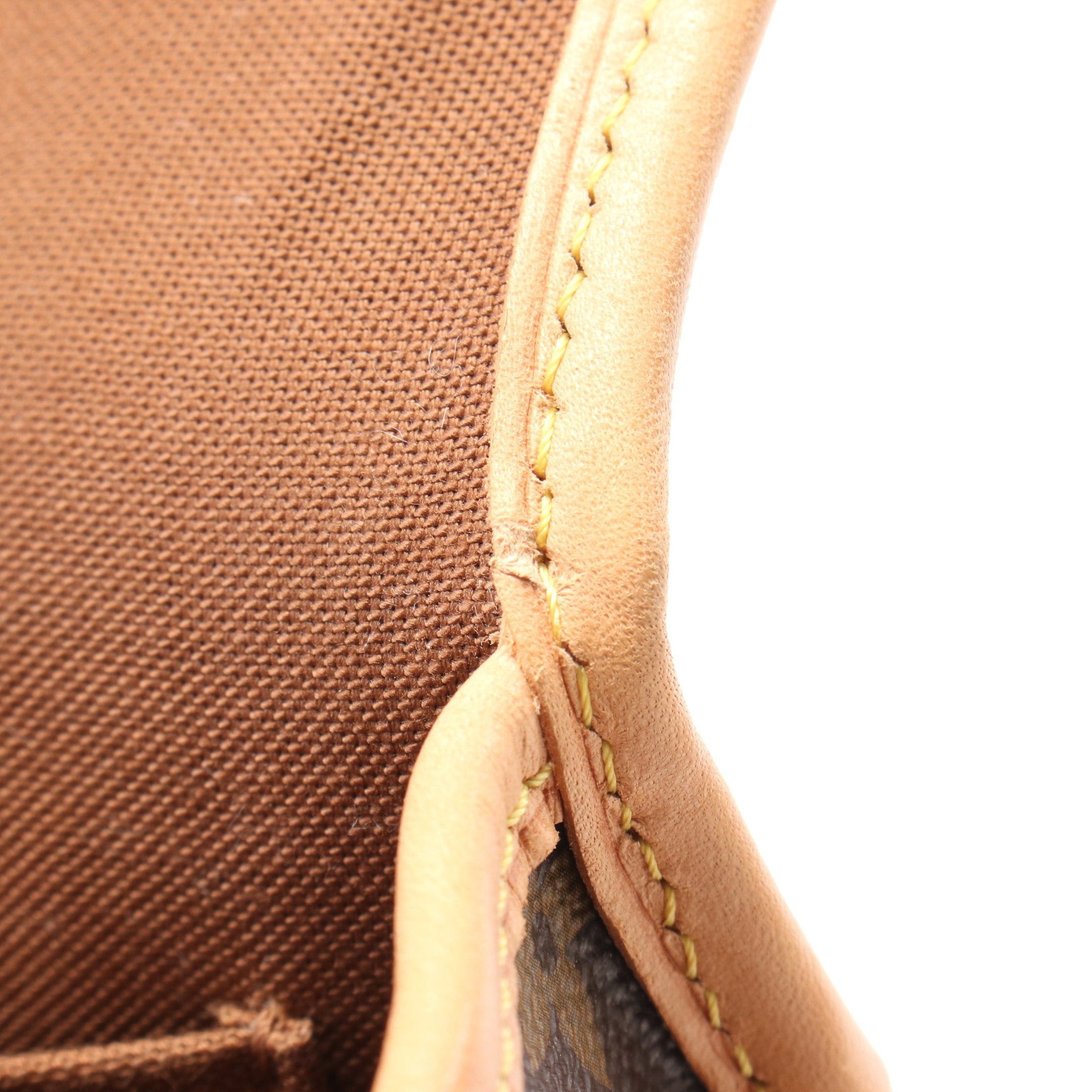 Louis Vuitton Louis Vuitton Sologne Monogram Shoulder Bag Leather Brown Size ONE SIZE - 6 Thumbnail