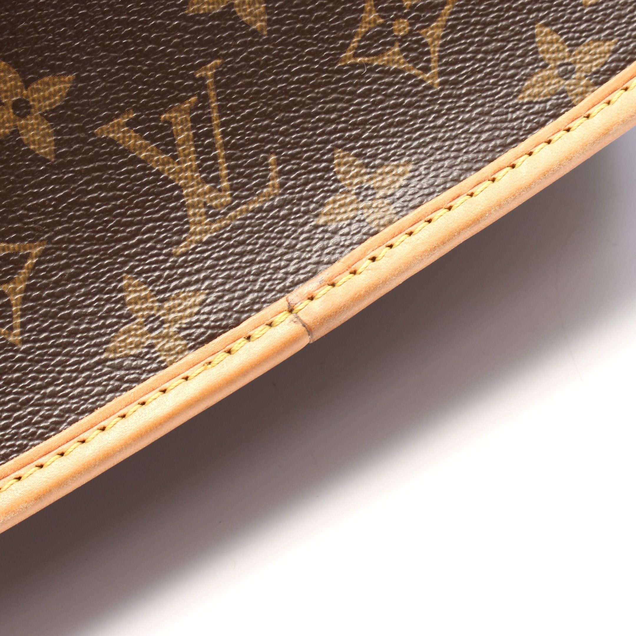 Louis Vuitton Louis Vuitton Sologne Monogram Shoulder Bag Leather Brown Size ONE SIZE - 8 Thumbnail