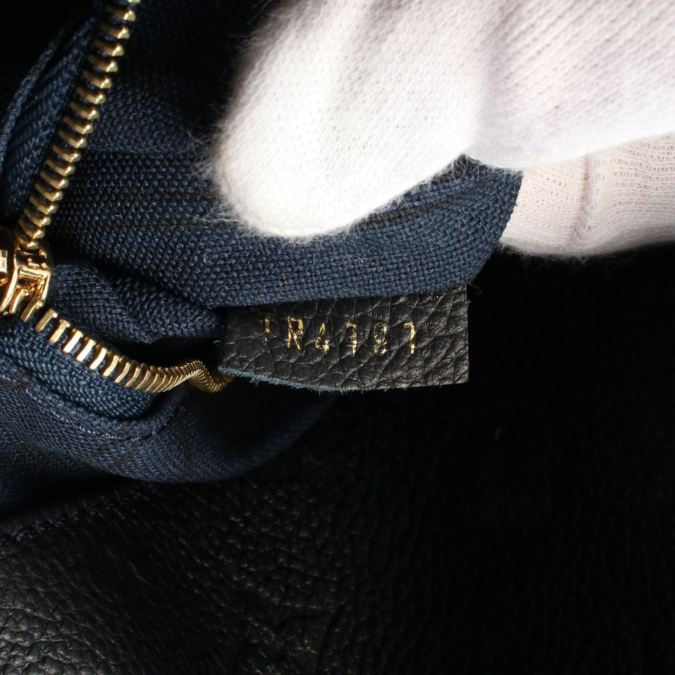 Louis Vuitton Louis Vuitton Artsy Mm Monogram Empreinte Orage Shoulder Bag Leather Dark Navy Size ONE SIZE - 5 Thumbnail