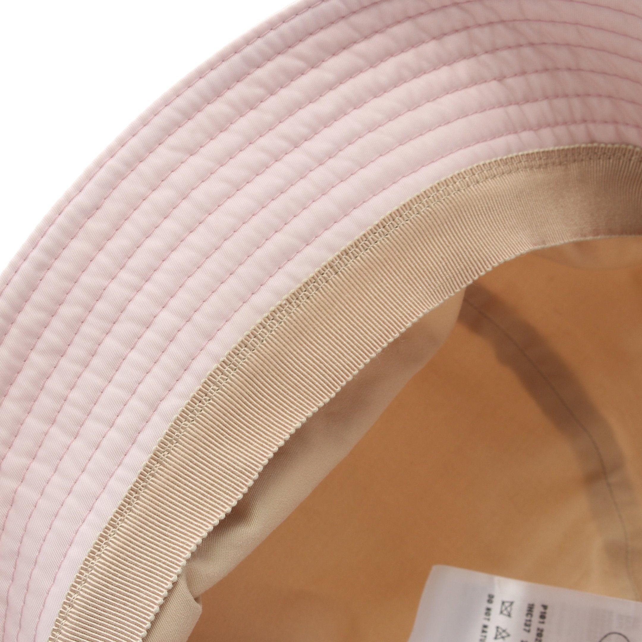 Prada Prada Bucket Hat Nylon Light Pink Size ONE SIZE - 8 Thumbnail