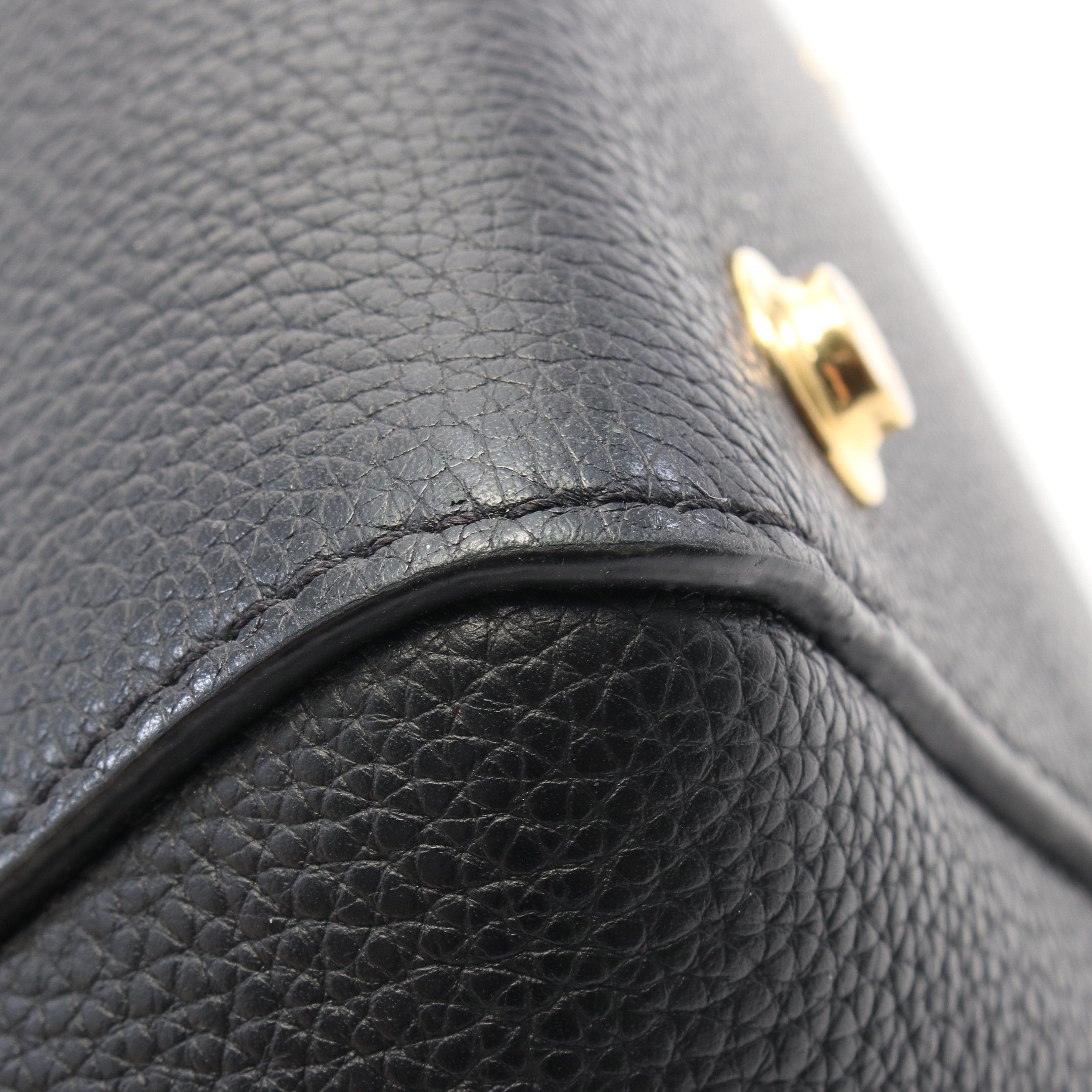 Louis Vuitton Louis Vuitton Freedom Noir Handbag Leather Black Size ONE SIZE - 7 Thumbnail