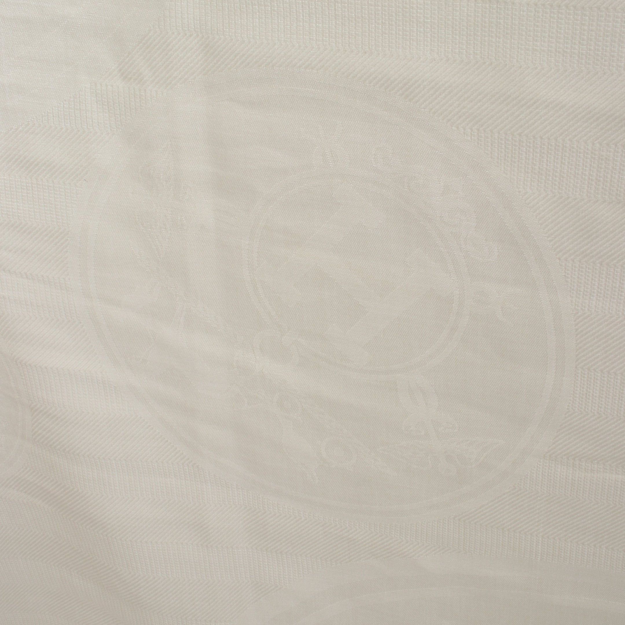 Hermes Hermes New Libris Stall Cashmere Off White Size ONE SIZE - 6 Thumbnail