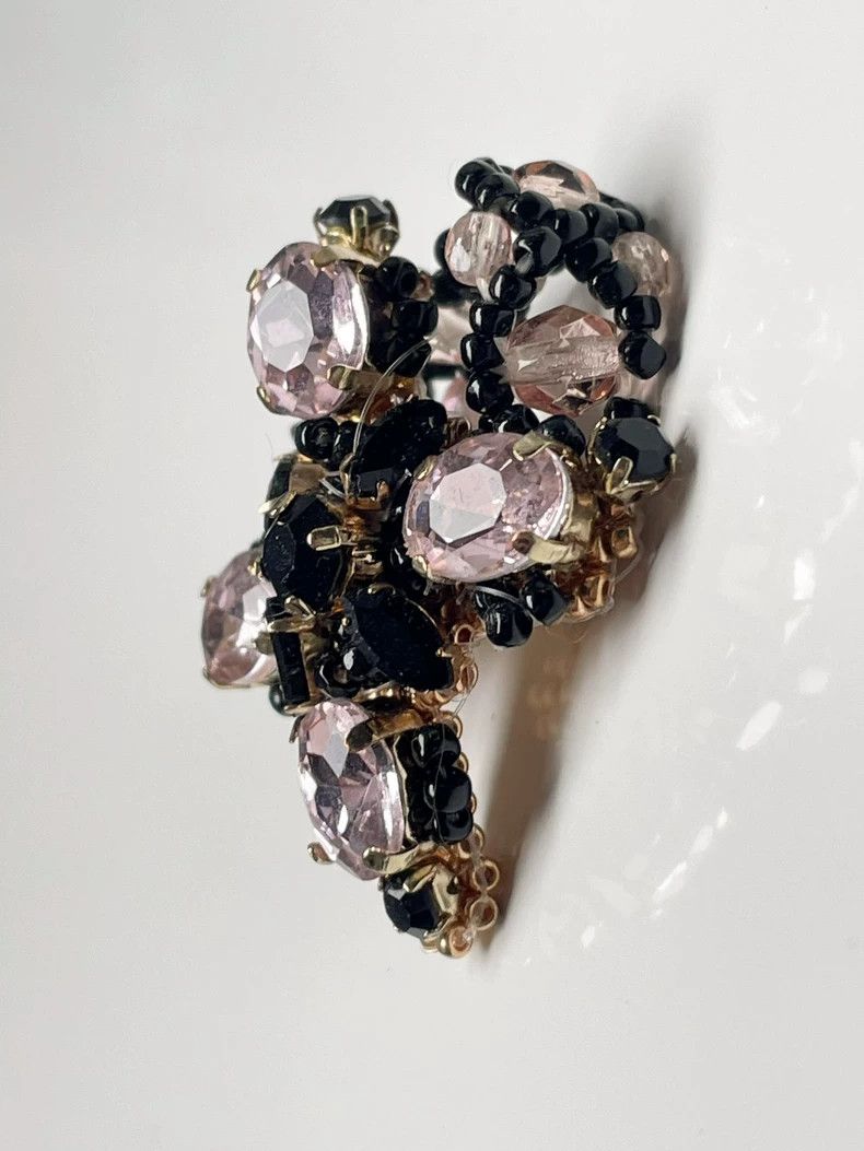 Undercover Undercover Cross Bead Ring with Gemstones-dmc Size ONE SIZE - 3 Thumbnail