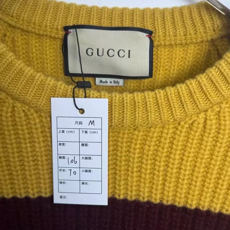 Gucci Gucci Multicolor Knitted Sweater Size M-dmc Size US M / EU 48-50 / 2 - 2 Thumbnail