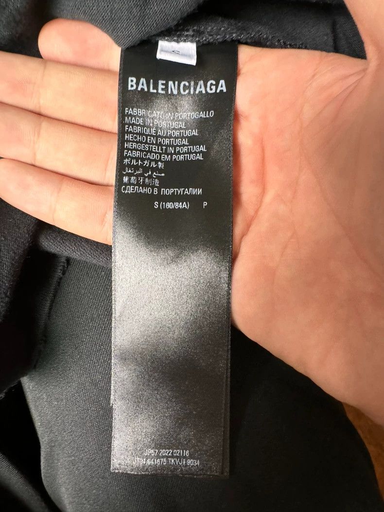 Balenciaga Balenciaga Short Sleeve Embroidered T-Shirt-dmc Size US S / EU 44-46 / 1 - 5 Thumbnail