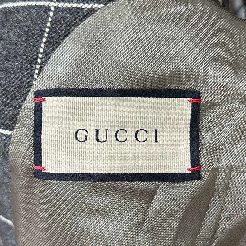 Gucci Gucci Wool Check Pattern Blazer Jacket-dmc Size US L / EU 52-54 / 3 - 5 Thumbnail