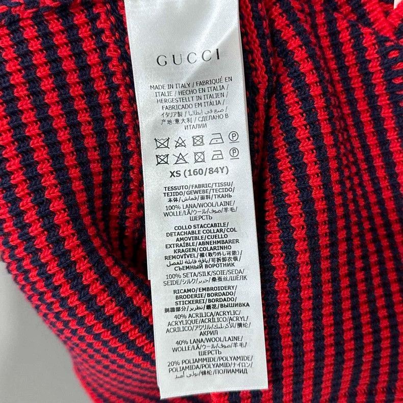 Gucci Gucci Knitted Vest with White Collar-dmc Size US XS / EU 42 / 0 - 6 Thumbnail