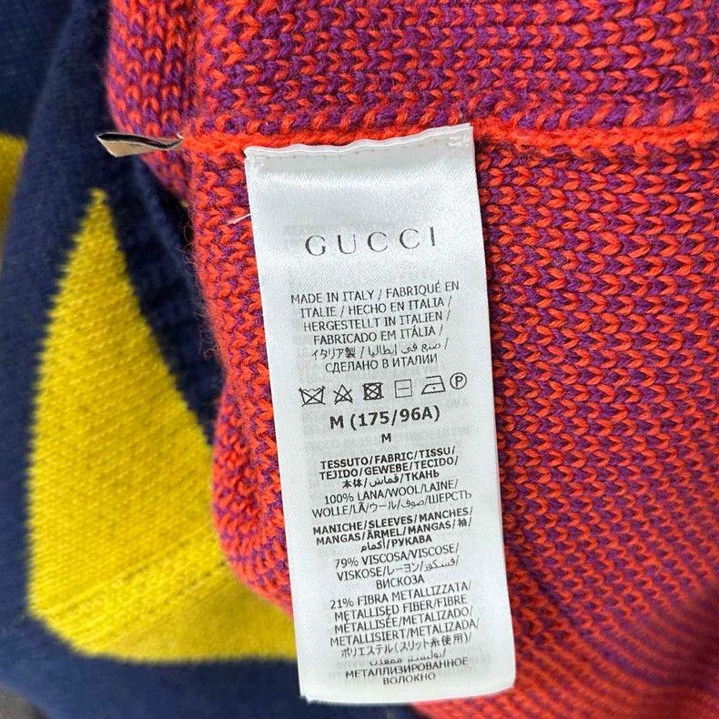 Gucci Gucci Striped Wool Knitted Sweater-dmc Size US M / EU 48-50 / 2 - 5 Thumbnail