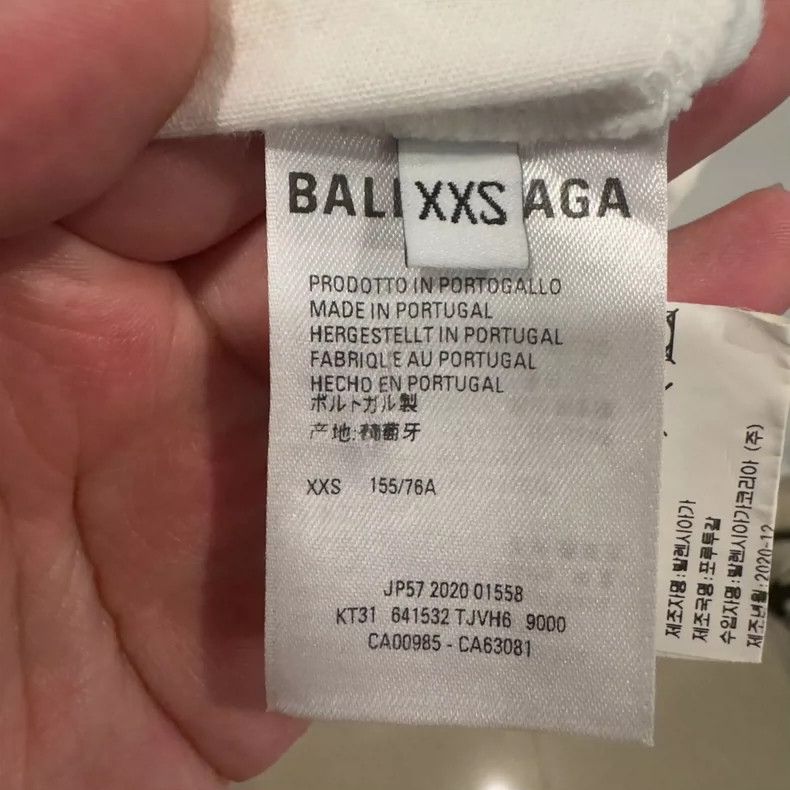 Balenciaga Balenciaga Short Sleeve T-Shirt Sacre Coeur-dmc Size US XXS / EU 40 - 4 Thumbnail