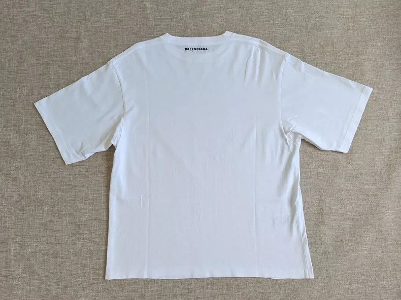 Balenciaga Balenciaga Smile Short Sleeve T-Shirt XS-dmc Size US XS / EU 42 / 0 - 5 Thumbnail