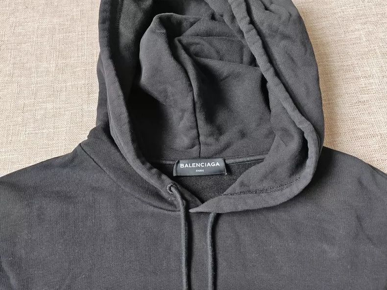 Balenciaga Balenciaga Sinners Hoodie with Red Logo-dmc Size US XS / EU 42 / 0 - 4 Thumbnail