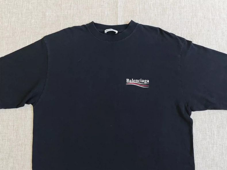 Balenciaga Balenciaga Black Short Sleeve T-Shirt Size S-dmc Size US S / EU 44-46 / 1 - 2 Thumbnail
