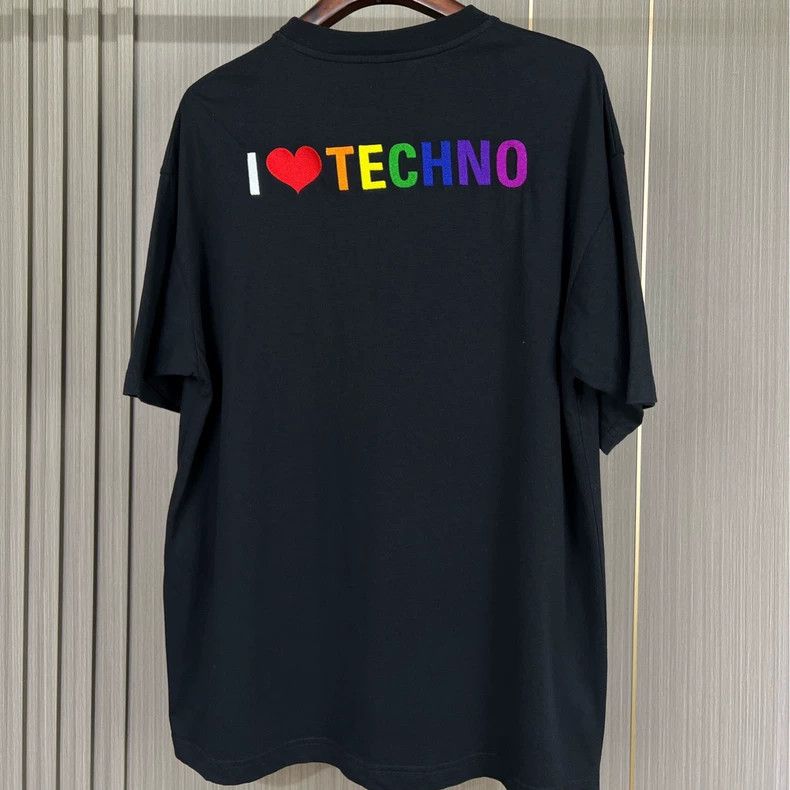 Balenciaga Balenciaga Short Sleeve Logo T-Shirt Size S-dmc Size US S / EU 44-46 / 1 - 2 Thumbnail