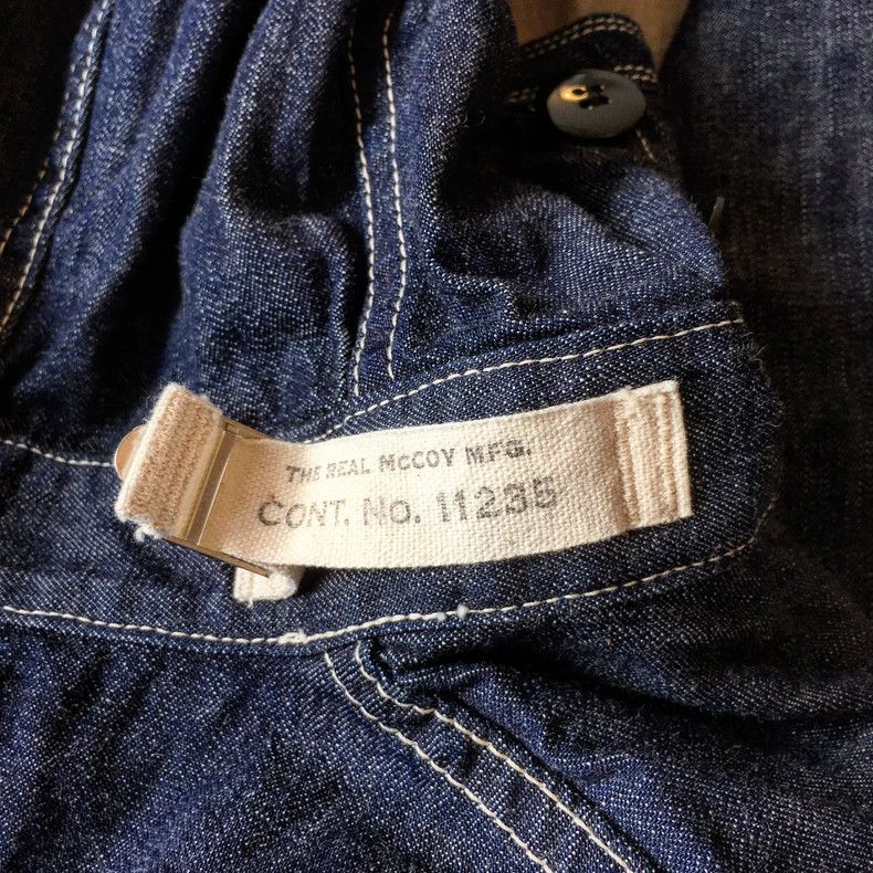 The Real McCoy's Classic Denim Hooded Jacket from The Real McCoys-dmc Size US M / EU 48-50 / 2 - 4 Thumbnail