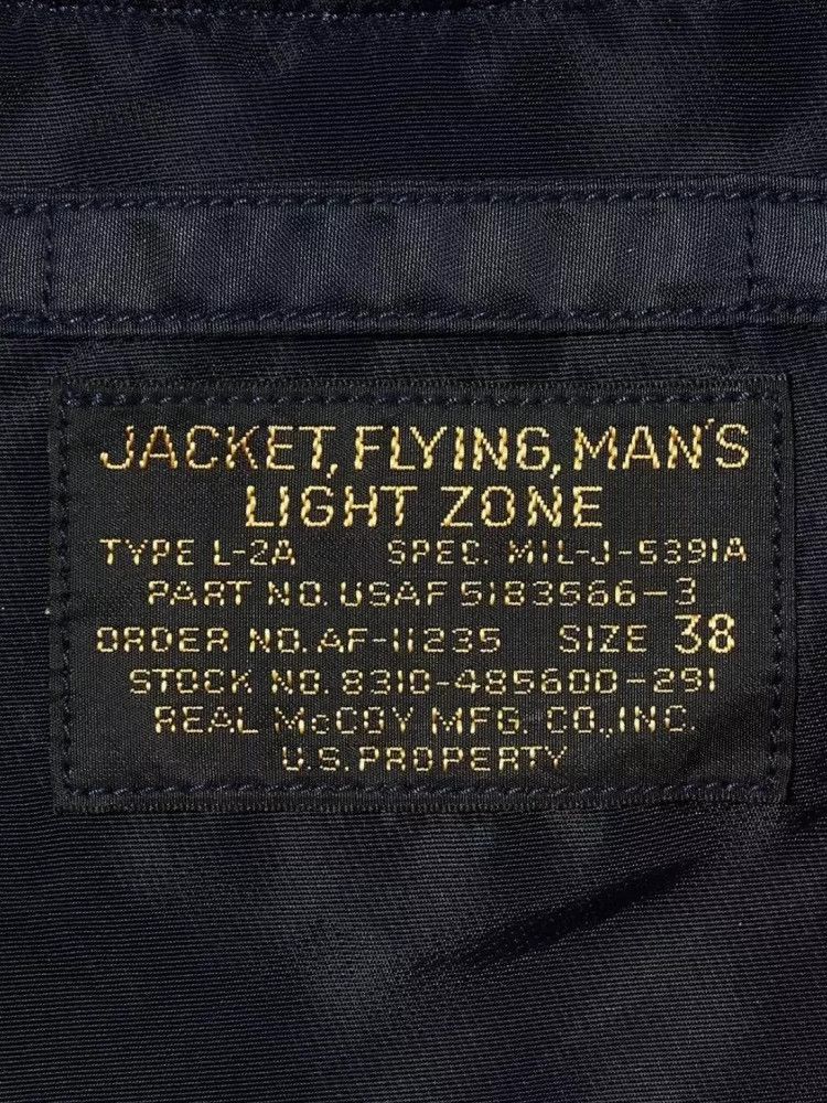 The Real McCoy's The Real McCoy's Type L-2A Flight Jacket-dmc Size US M / EU 48-50 / 2 - 3 Thumbnail
