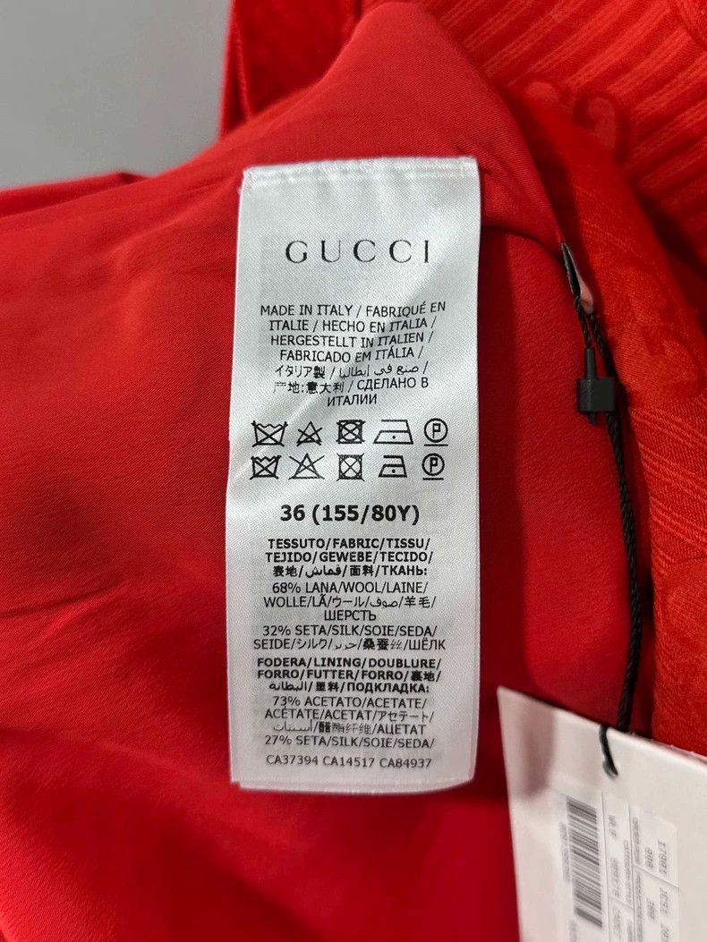 Gucci Red Patterned Sleeveless Top by GUCCI-dmc Size US S / EU 44-46 / 1 - 6 Thumbnail