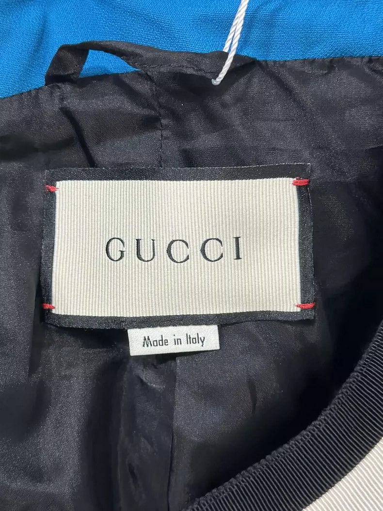 Gucci Blue Striped Gucci Jacket with Belt-dmc Size US M / EU 48-50 / 2 - 4 Thumbnail