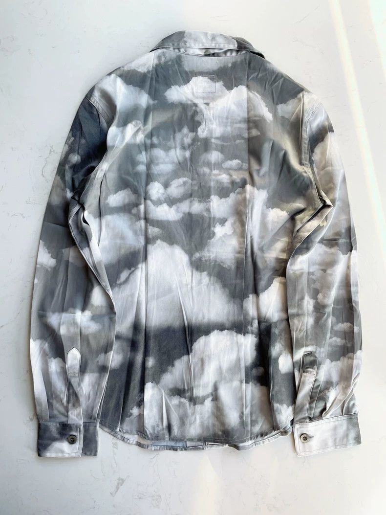 Moschino Moschino Cloud Print Button-Up Shirt-dmc Size US M / EU 48-50 / 2 - 3 Thumbnail