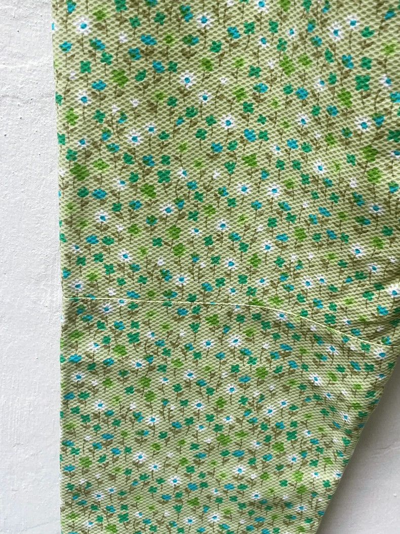 Walter Van Beirendonck Green Floral Long Pants-dmc