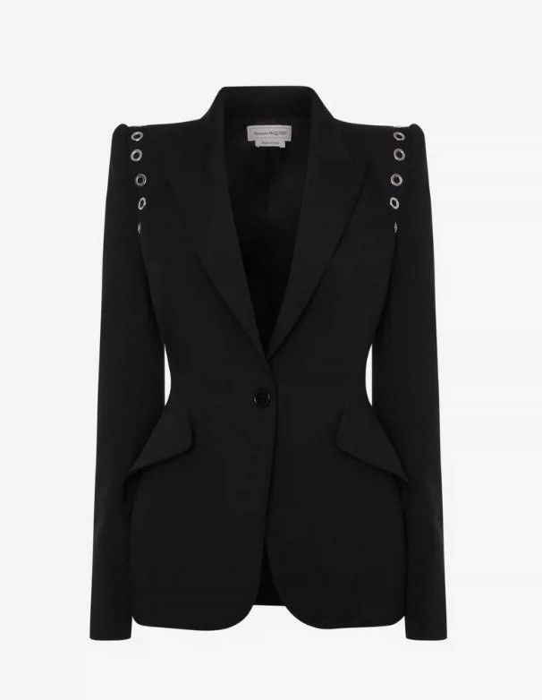 Alexander McQueen Alexander McQueen Black Suit Jacket for Sale-dmc Size US L / EU 52-54 / 3 - 9 Thumbnail