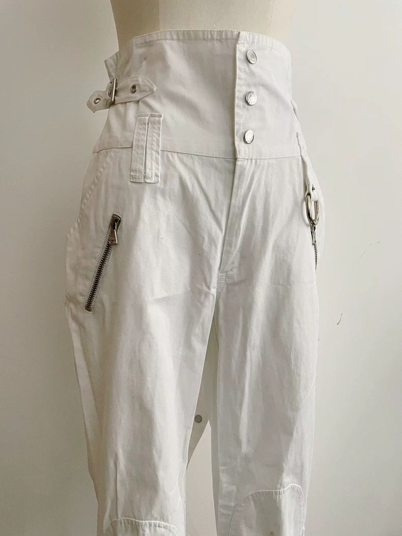 Dolce & Gabbana Dolce & Gabbana High-Waisted Pants with Straps-dmc Size US 31 - 4 Thumbnail