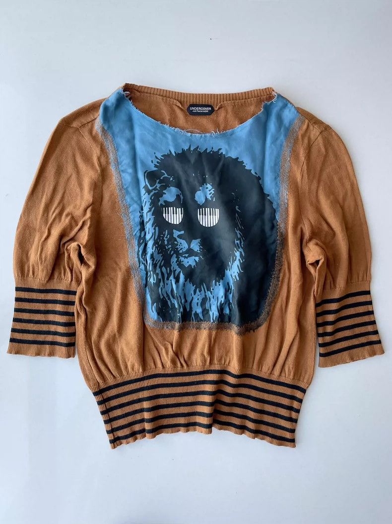 Undercover Undercover Lion Print Knit Top-dmc Size US S / EU 44-46 / 1 - 4 Thumbnail