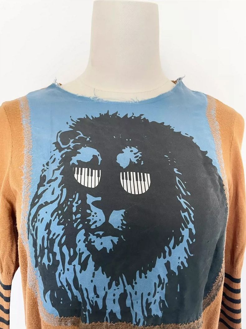 Undercover Undercover Lion Print Knit Top-dmc Size US S / EU 44-46 / 1 - 2 Thumbnail