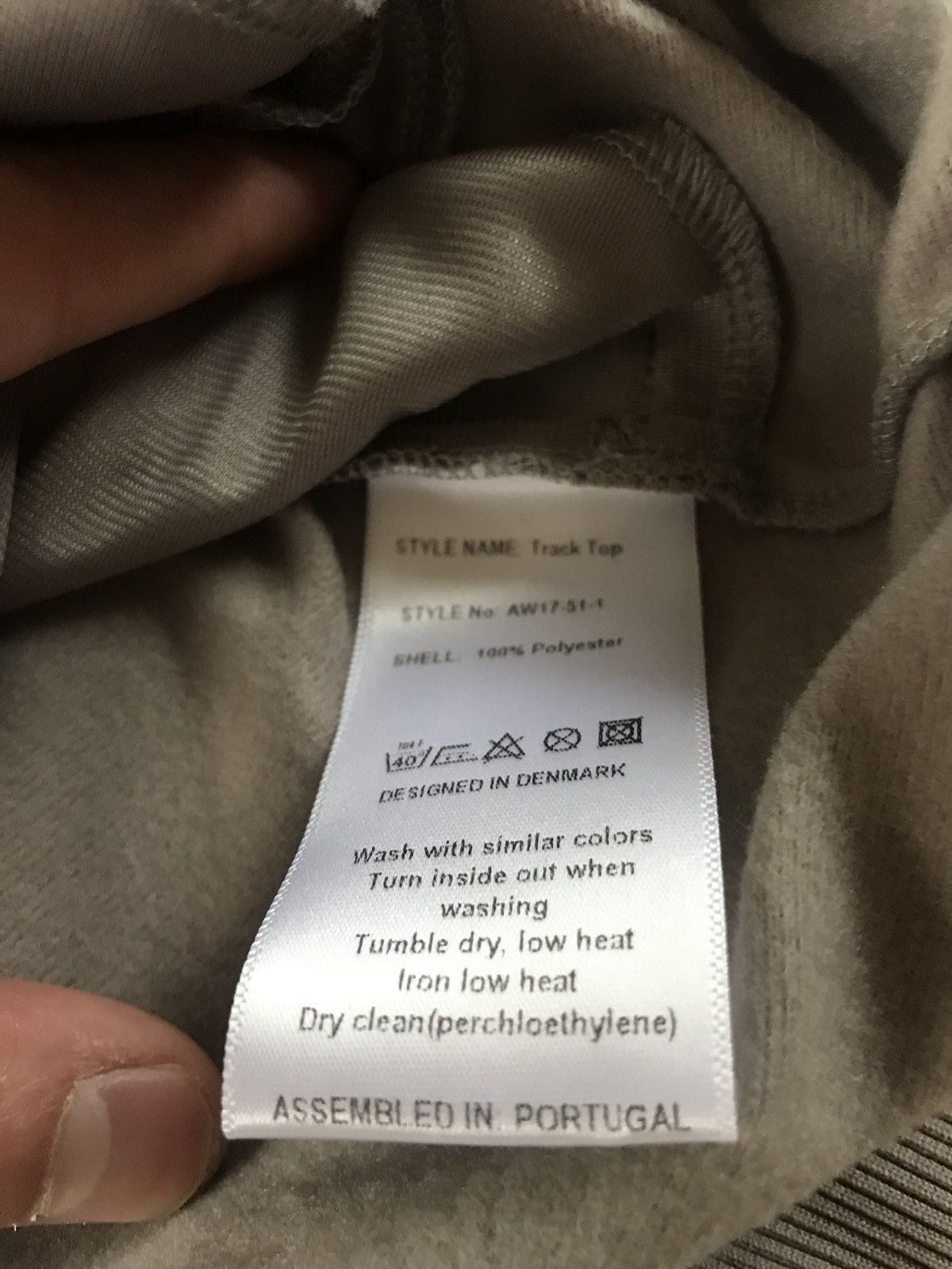 Han Kjobenhavn Suit Track Top In Chalk Grey Size US M / EU 48-50 / 2 - 13 Thumbnail