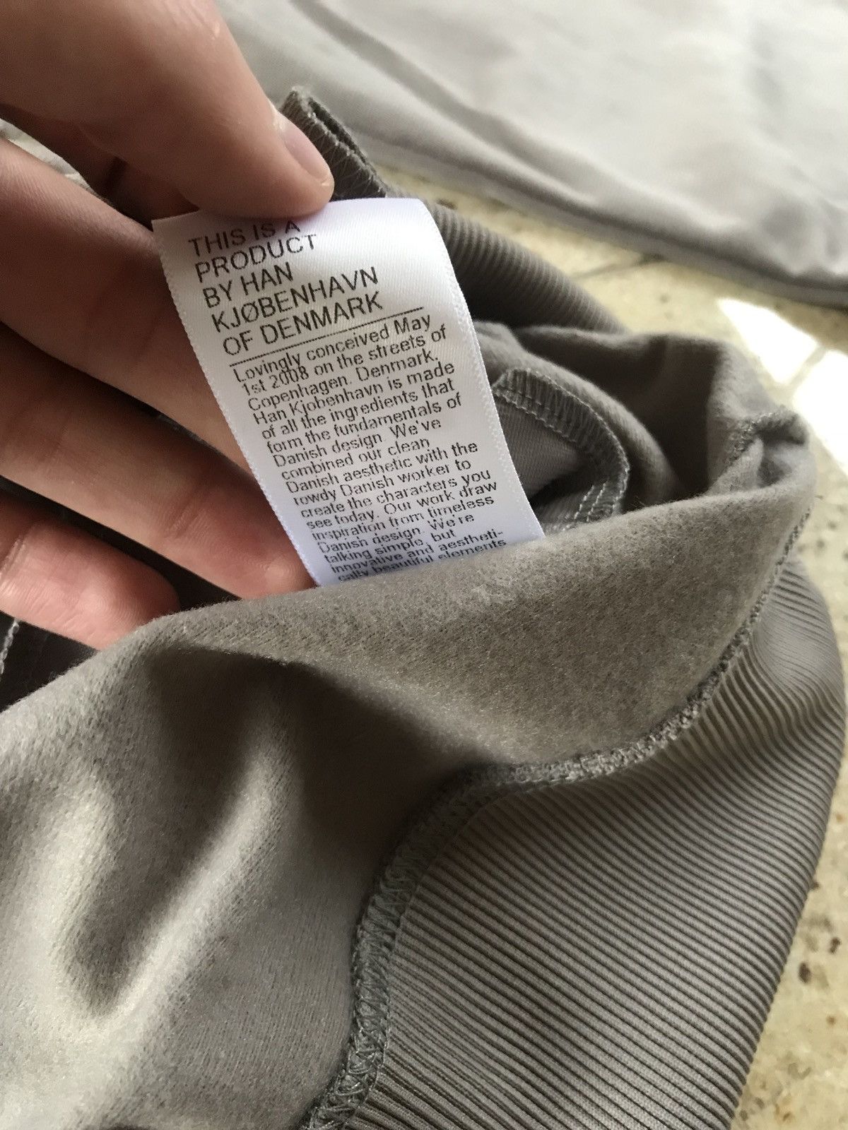 Han Kjobenhavn Suit Track Top In Chalk Grey Size US M / EU 48-50 / 2 - 12 Thumbnail