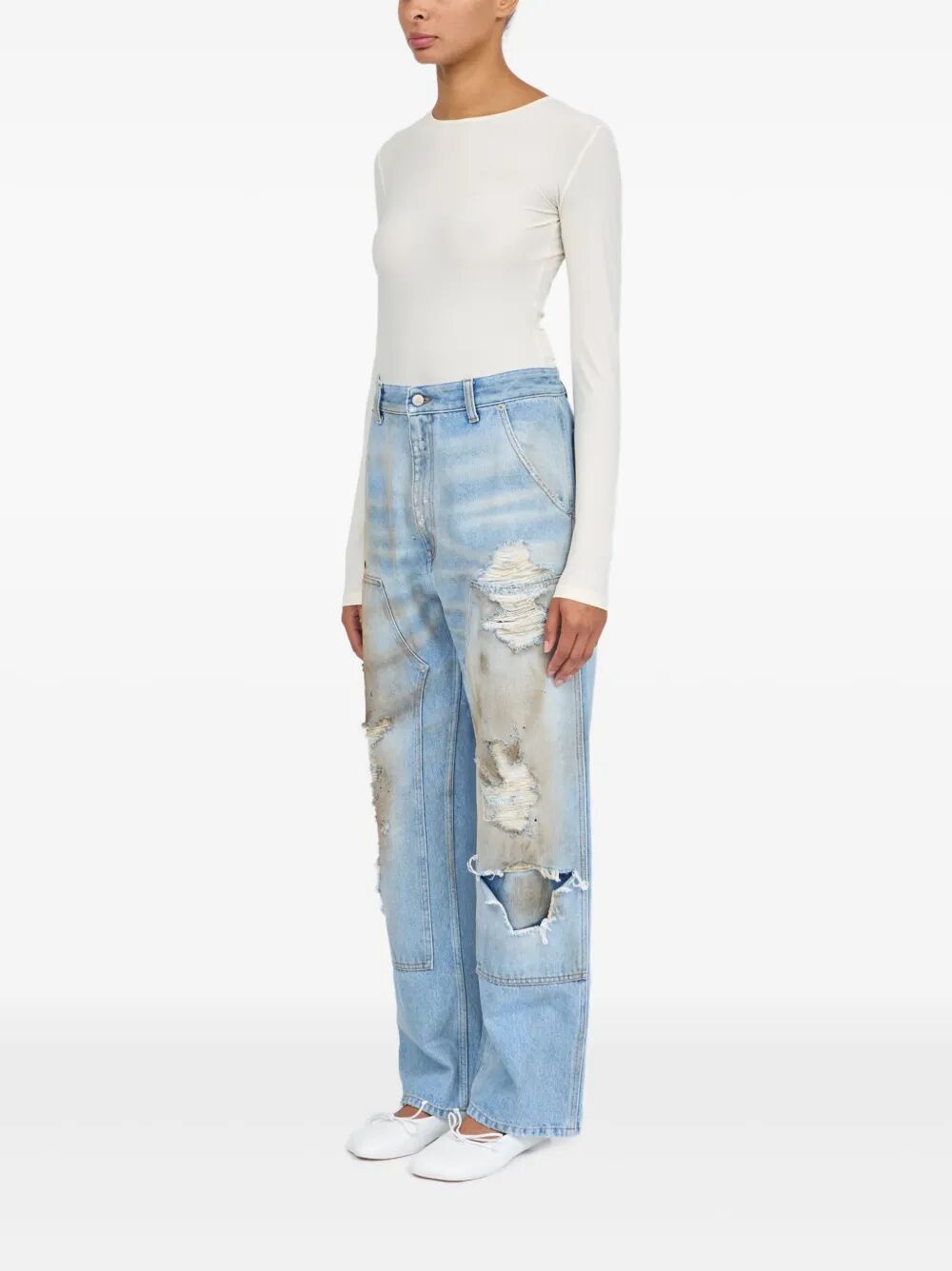 MM6 PANTS 5 POCKETS Size 27" / US 4 / IT 40 - 7 Thumbnail
