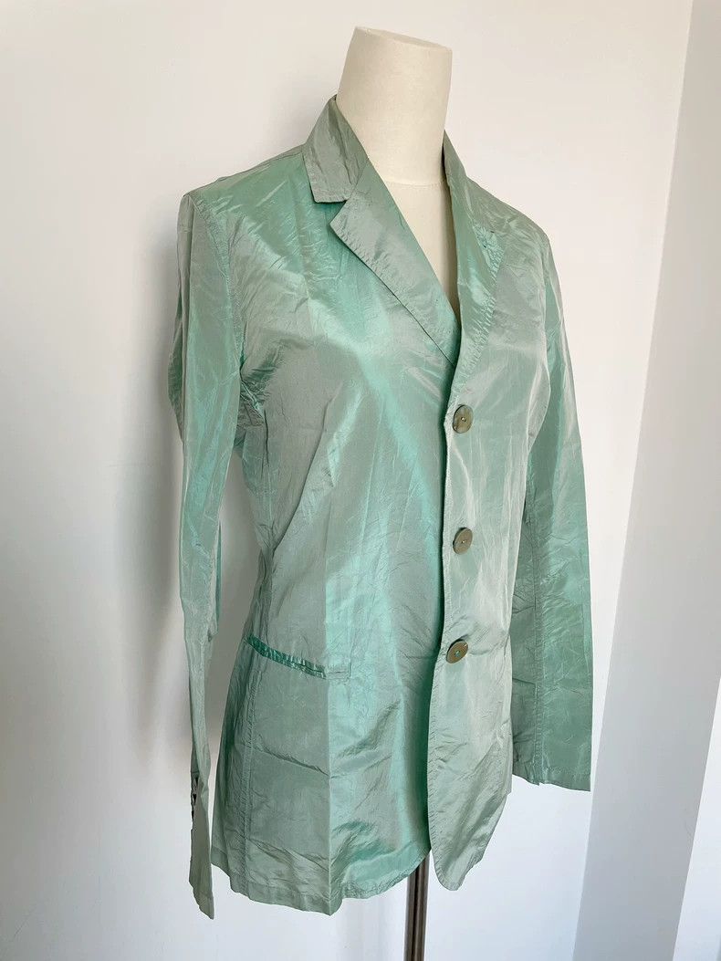 Jean Paul Gaultier Jean Paul Gaultier Fluorescent Silk Blazer-dmc Size US L / EU 52-54 / 3 - 3 Thumbnail