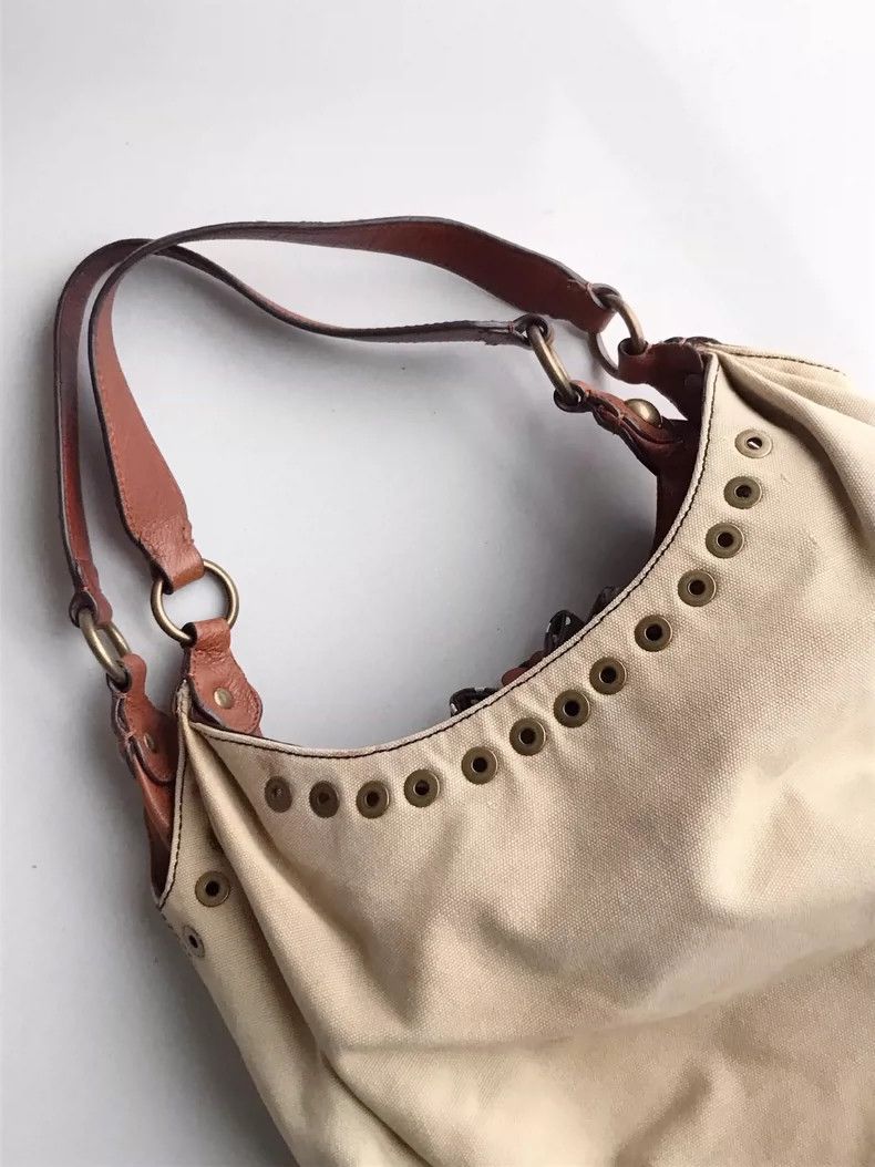 Moschino Moschino 90s Leather Petal Handbag-dmc Size ONE SIZE - 4 Thumbnail