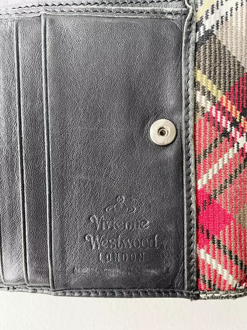 Vivienne Westwood Vivienne Westwood Plaid Three-Fold Wallet-dmc Size ONE SIZE - 6 Thumbnail
