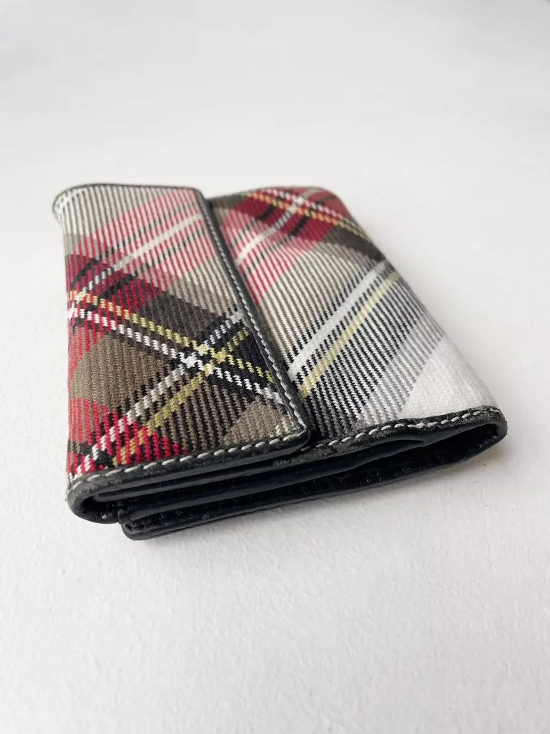 Vivienne Westwood Vivienne Westwood Plaid Three-Fold Wallet-dmc Size ONE SIZE - 9 Thumbnail