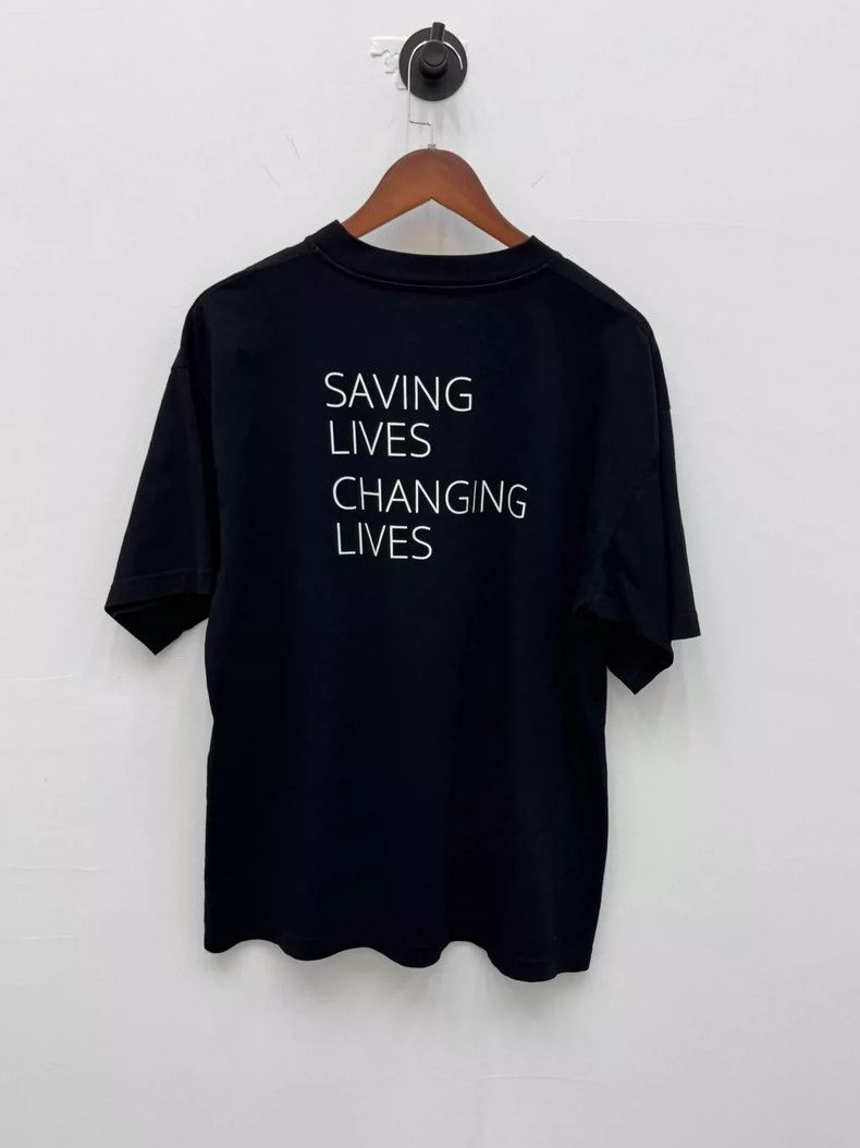 Balenciaga Balenciaga WFP Logo Short Sleeve T-Shirt-dmc Size US S / EU 44-46 / 1 - 2 Thumbnail