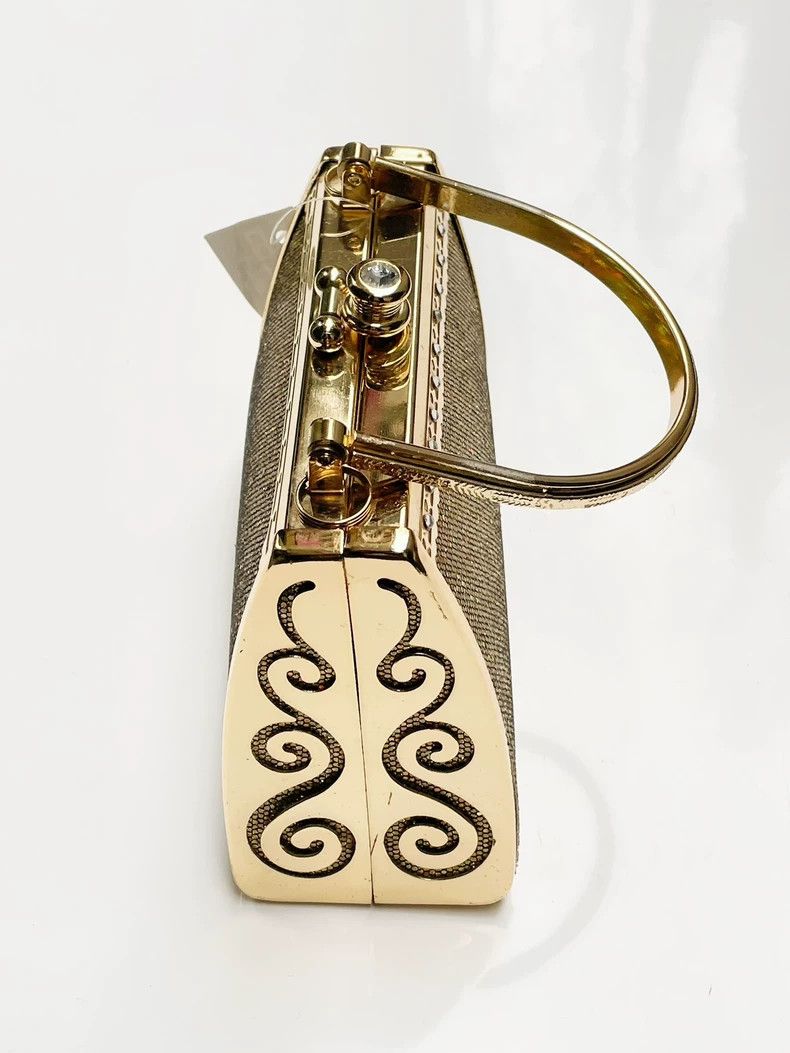 Kenzo Kenzo Golden Sequined Party Handbag-dmc Size ONE SIZE - 3 Thumbnail