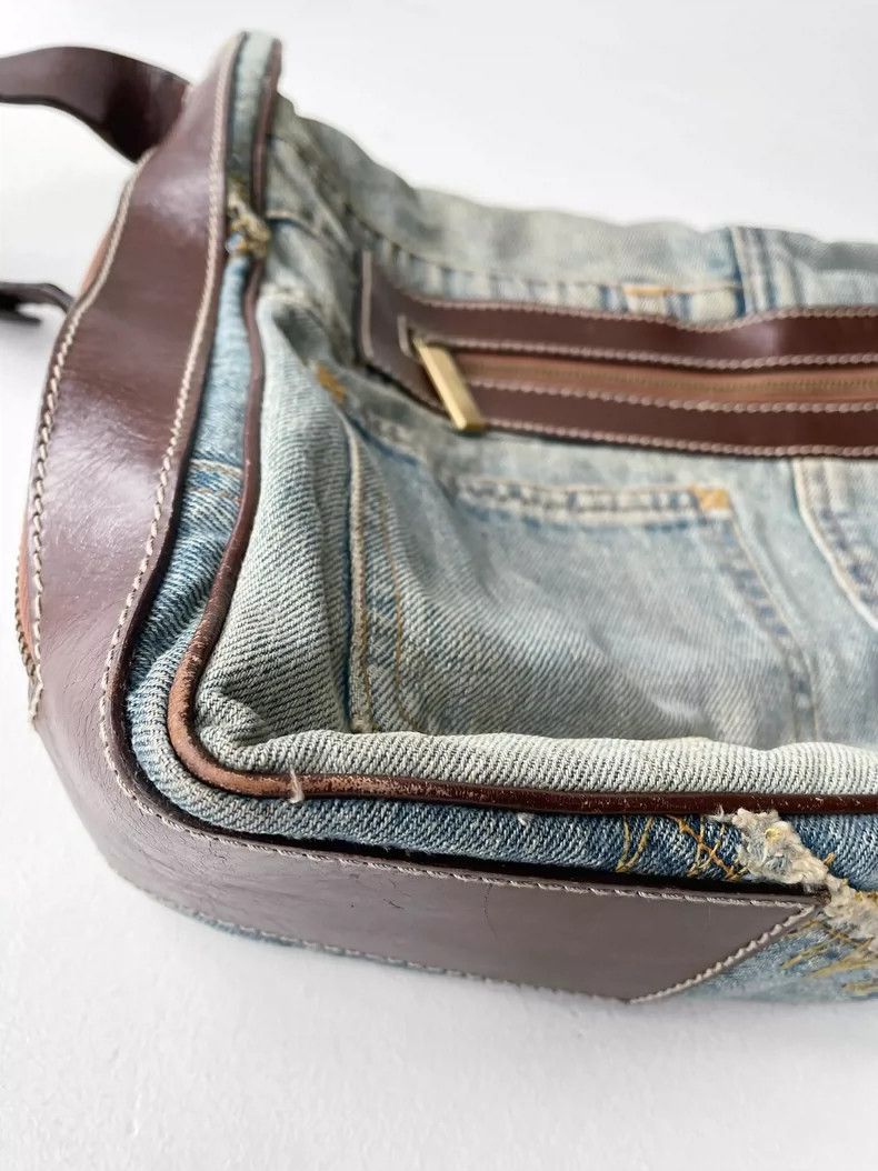 Dolce & Gabbana Dolce & Gabbana Denim Patchwork Handbag-dmc Size ONE SIZE - 2 Thumbnail