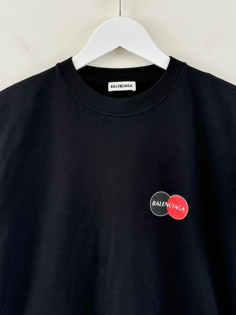 Balenciaga Balenciaga Printed Short Sleeve Tee Black-dmc Size US L / EU 52-54 / 3 - 3 Thumbnail