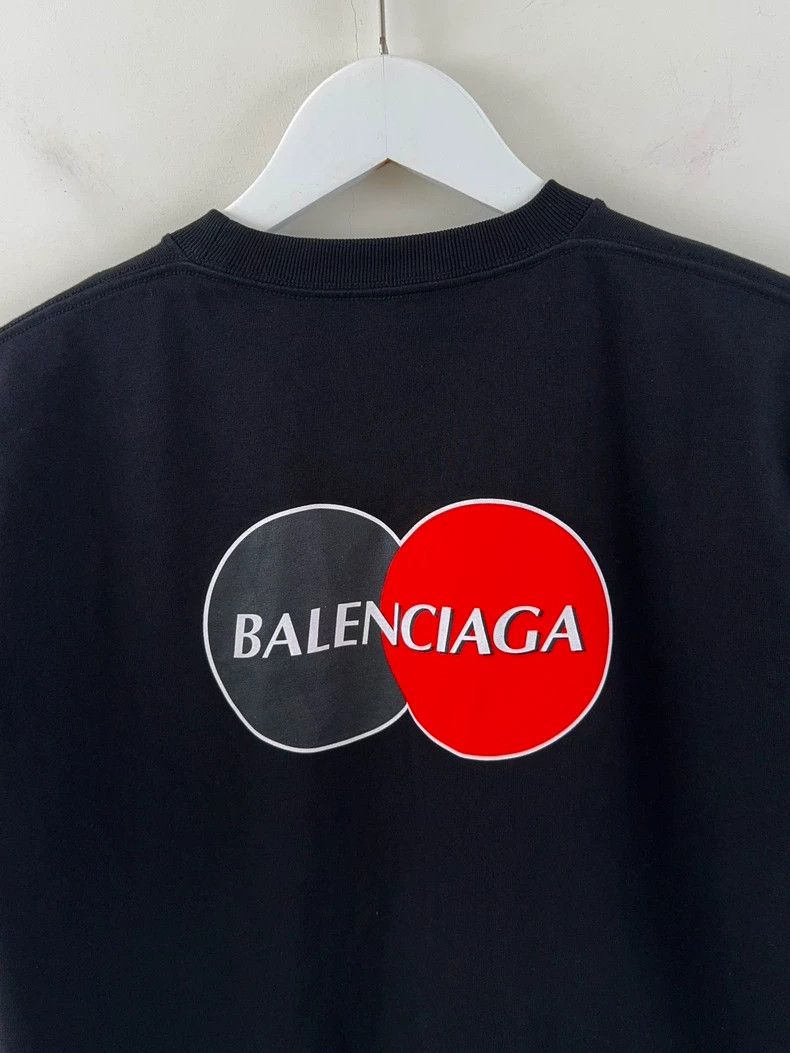 Balenciaga Balenciaga Printed Short Sleeve Tee Black-dmc Size US L / EU 52-54 / 3 - 5 Thumbnail