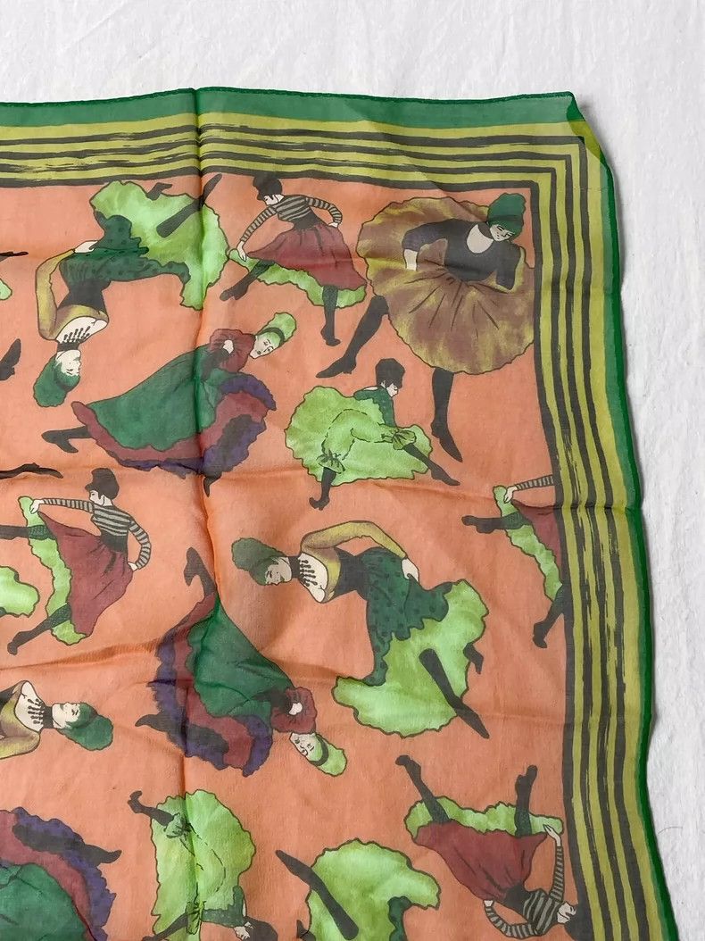 Jean Paul Gaultier Jean Paul Gaultier French Cancan Silk Scarf-dmc Size ONE SIZE - 6 Thumbnail