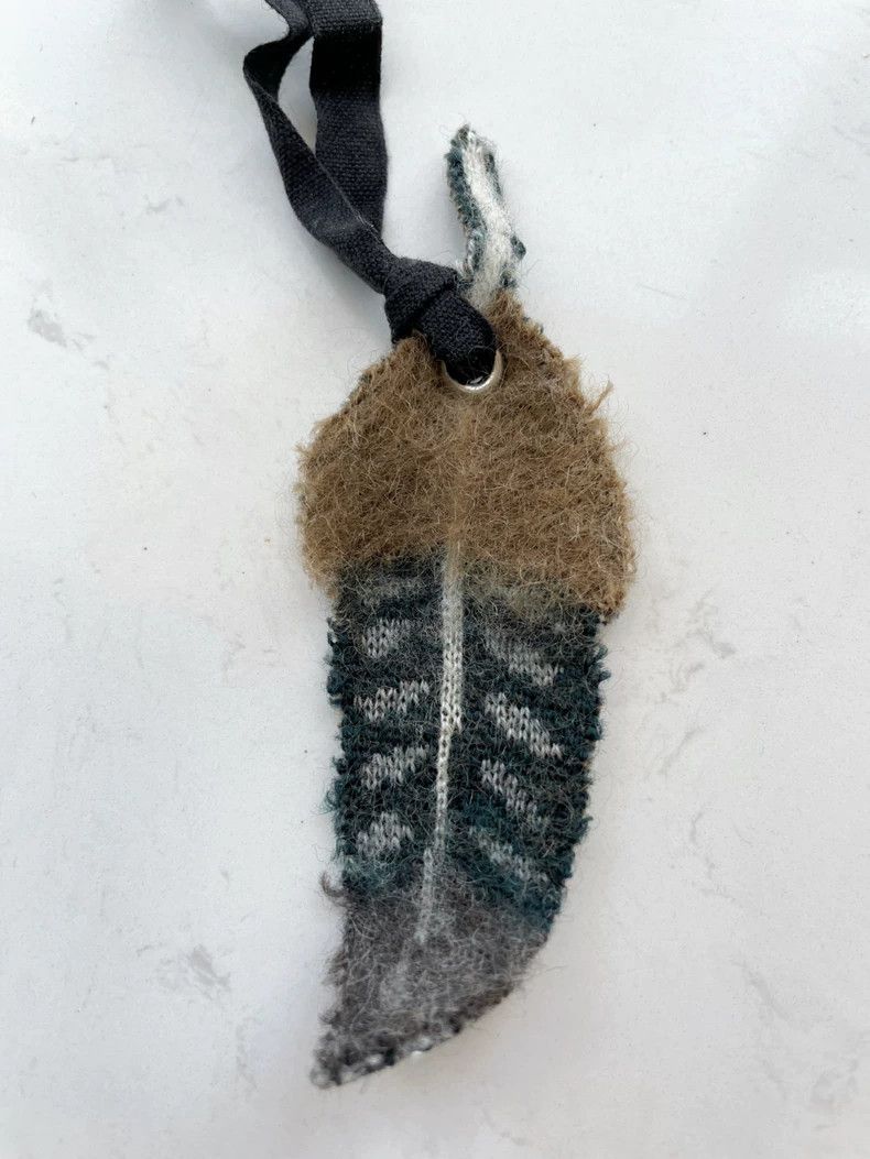 Undercover Undercover Felting Leaf Necklace 2006 Collection-dmc Size ONE SIZE - 2 Thumbnail