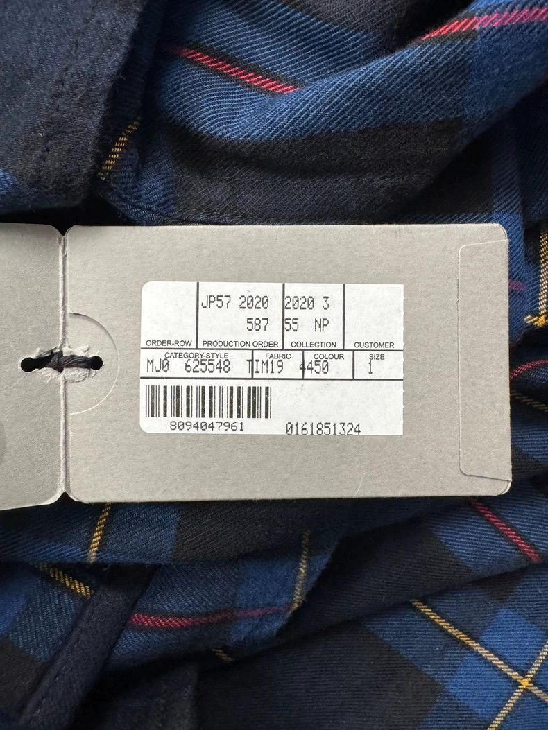 Balenciaga Balenciaga Oversized Plaid Shirt Size 1-dmc Size US S / EU 44-46 / 1 - 8 Thumbnail