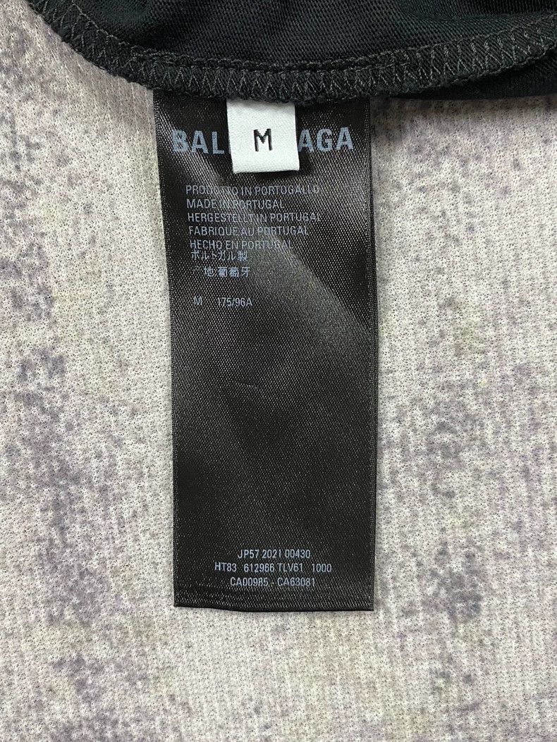 Balenciaga Balenciaga Short Sleeve T-shirt with Logo-dmc Size US M / EU 48-50 / 2 - 8 Thumbnail