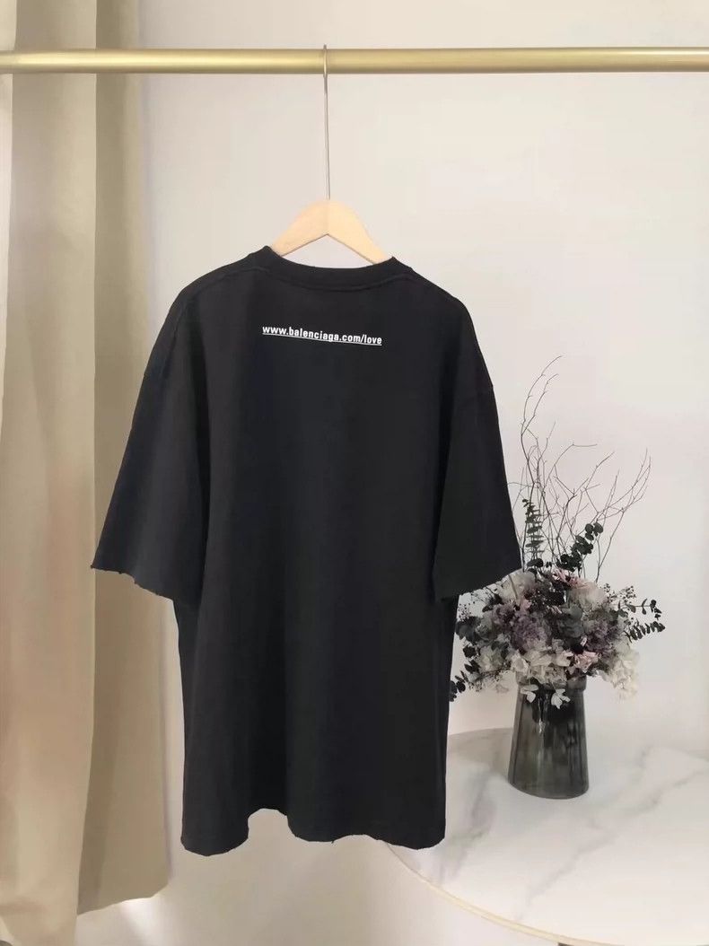 Balenciaga Balenciaga Valentine's Day Limited Short Sleeve Shirt-dmc Size US S / EU 44-46 / 1 - 2 Thumbnail