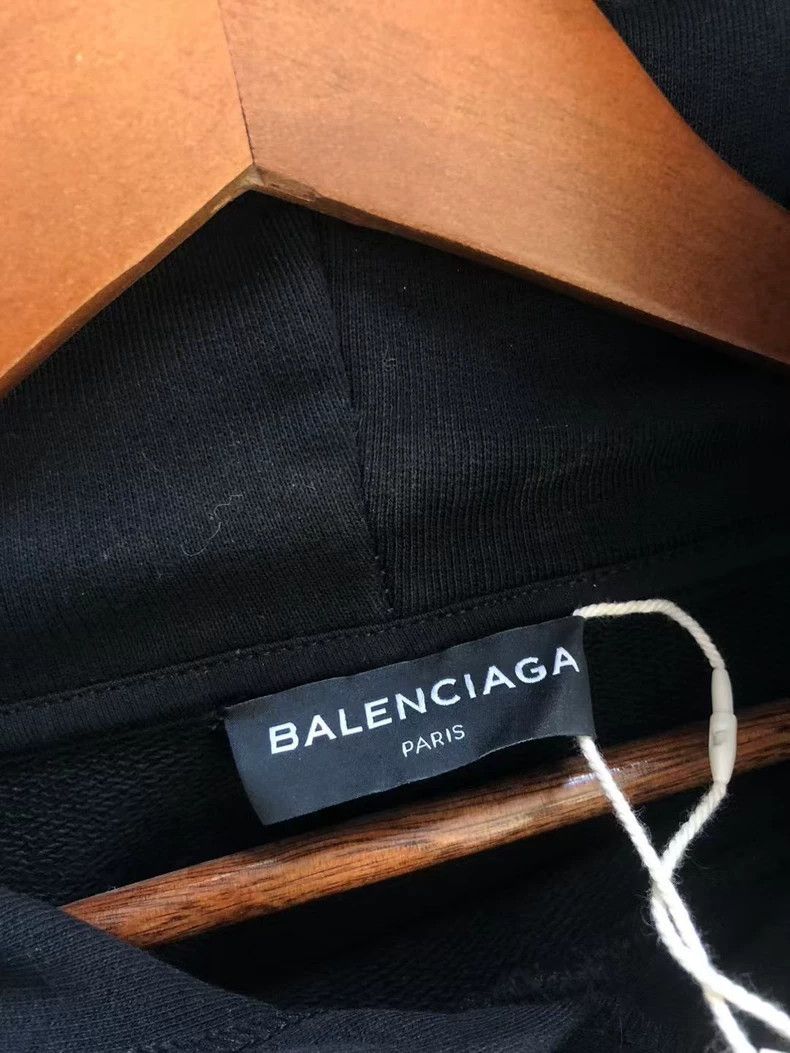 Balenciaga Balenciaga Classic Logo Hoodie in Size XS-dmc Size US XS / EU 42 / 0 - 5 Thumbnail