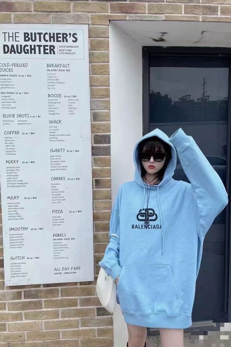 Balenciaga BALENCIAGA Hoodie for Men and Women-dmc Size US S / EU 44-46 / 1 - 8 Thumbnail