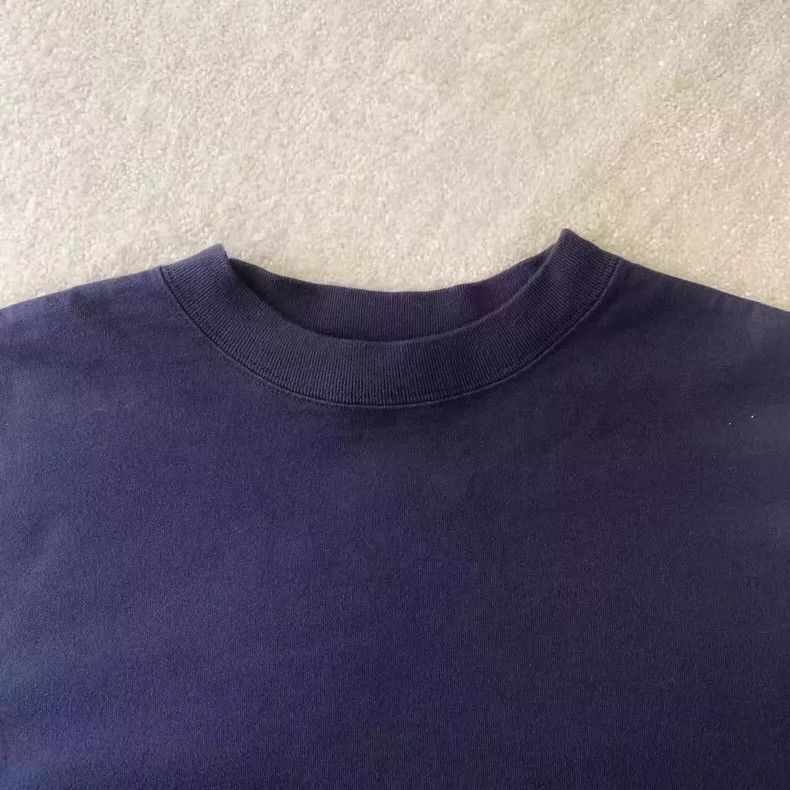Balenciaga Balenciaga Navy Faux Layered T-shirt XS-dmc Size US XS / EU 42 / 0 - 3 Thumbnail