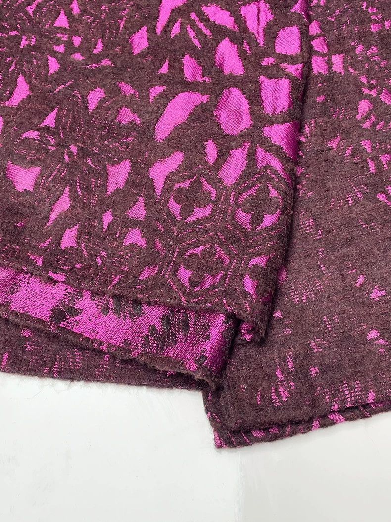 Kenzo Kenzo Embroidered Wool Silk Scarf Shawl-dmc Size ONE SIZE - 3 Thumbnail