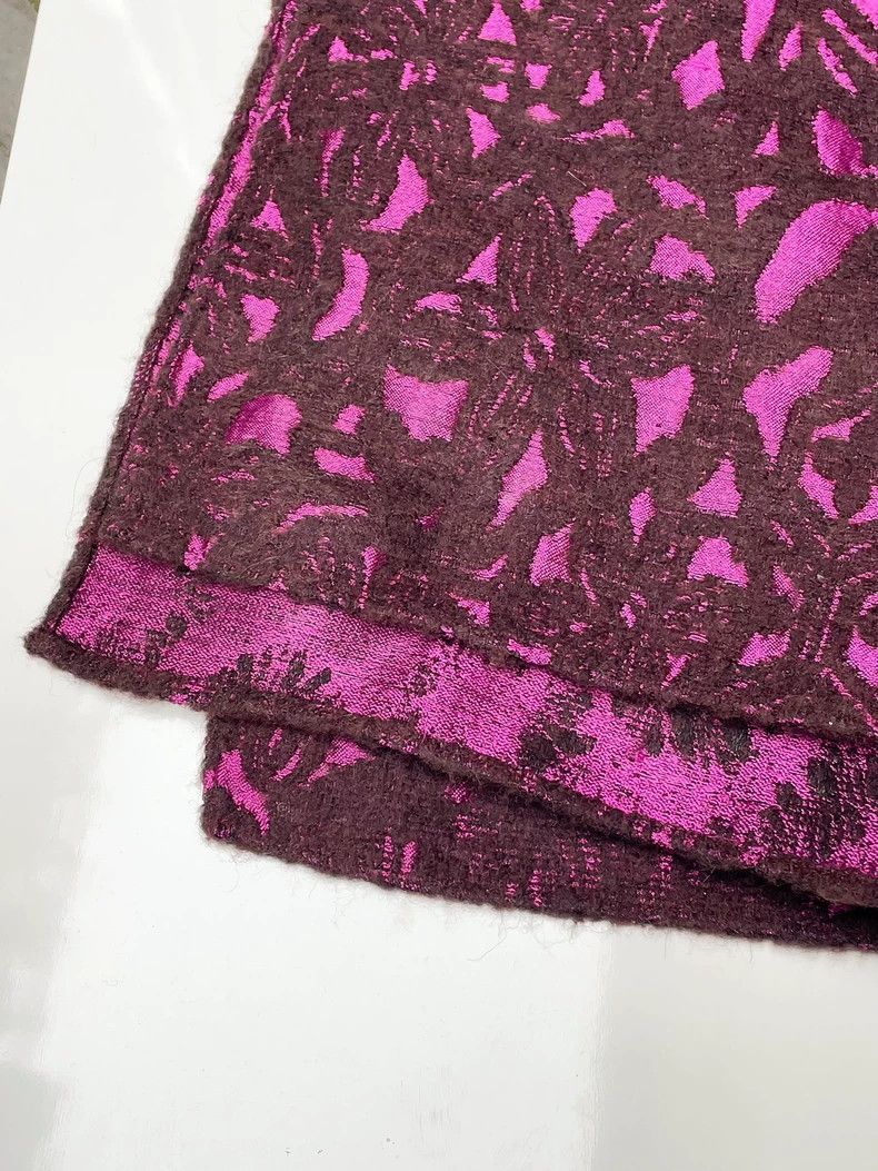 Kenzo Kenzo Embroidered Wool Silk Scarf Shawl-dmc Size ONE SIZE - 8 Thumbnail